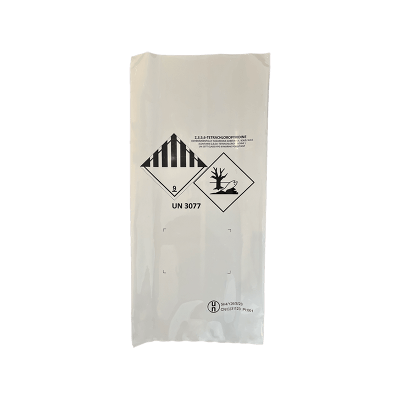 Borsa con chiusura centrale in nylon per imballaggio alimentare medico